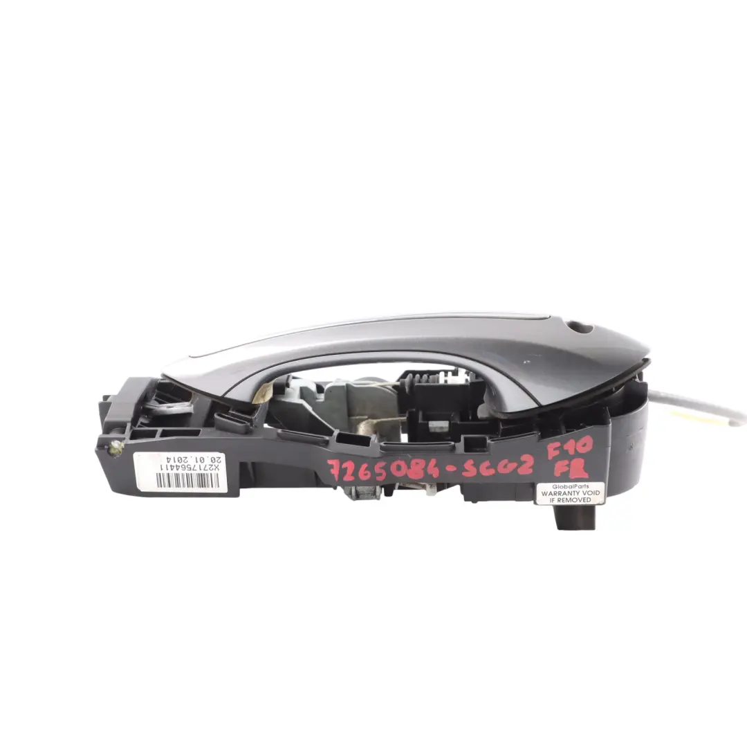  Grab Handle BMW F10 F11 Door Front Right O/S Spacegrau Space Grey Comfort Access - SKU rhd-7265084-SCG1 - Part number 7265084