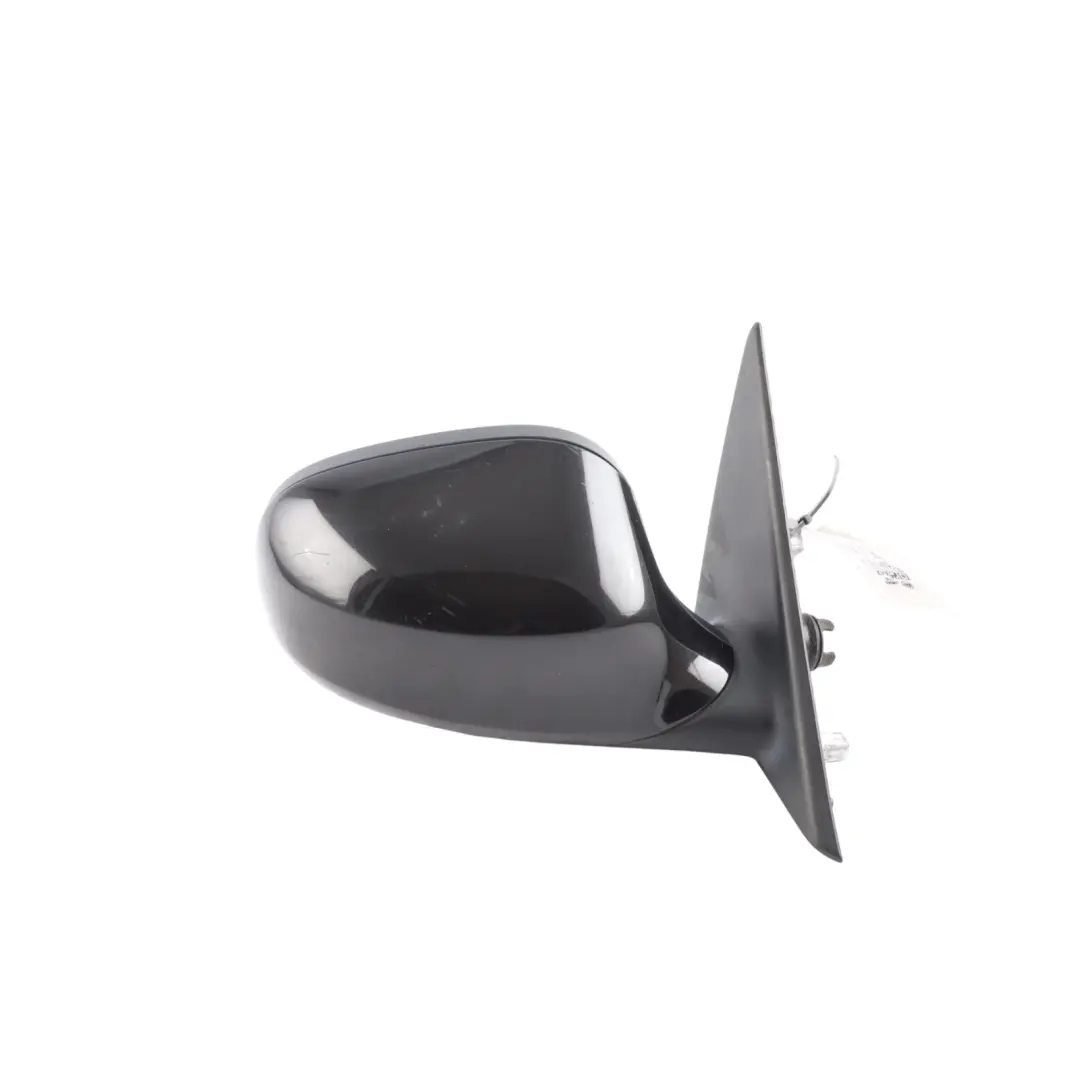 Heated Right Door Wing Mirror O/S Schwarz Black 668 to BMW E90 E91 LCI with Part number 7268264 BMW E90 E91 LCI Heated Right Door Wing Mirror O/S Schwarz Black 668 - SKU RHD-7268264-SCH5 - Part number 7268264