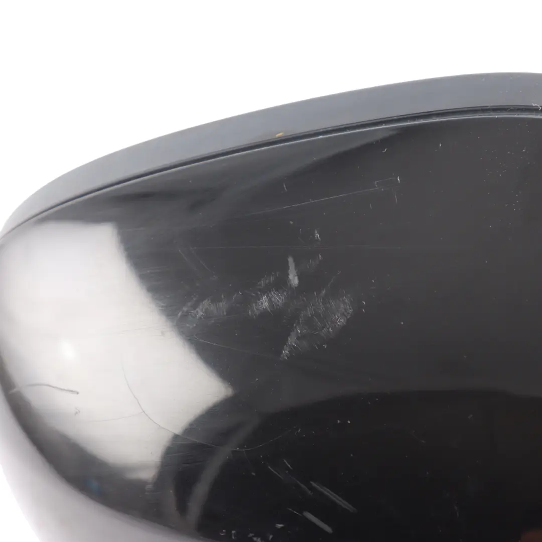 BMW E90 E91 LCI Heated Right Door Wing Mirror O/S Schwarz Black 668 - SKU RHD-7268264-SCH5 - Part number 7268264