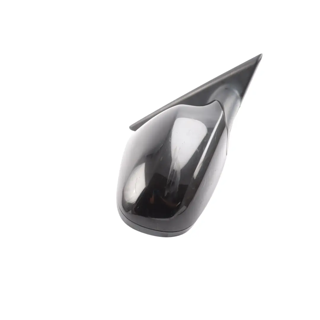 Heated Right Door Wing Mirror O/S Schwarz Black 668 to BMW E90 E91 LCI with Part number 7268264 BMW E90 E91 LCI Heated Right Door Wing Mirror O/S Schwarz Black 668 - SKU RHD-7268264-SCH5 - Part number 7268264