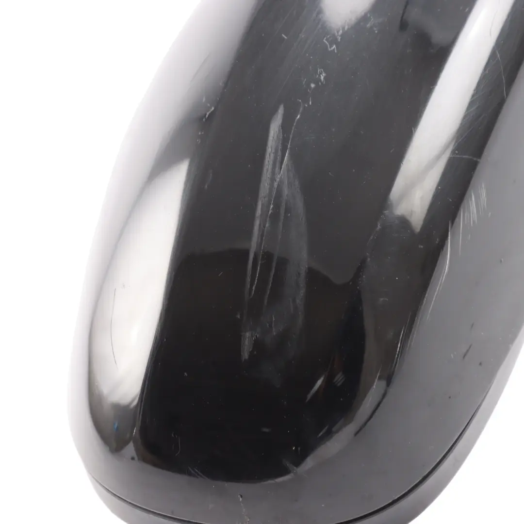 Heated Right Door Wing Mirror O/S Schwarz Black 668 to BMW E90 E91 LCI with Part number 7268264 BMW E90 E91 LCI Heated Right Door Wing Mirror O/S Schwarz Black 668 - SKU RHD-7268264-SCH5 - Part number 7268264