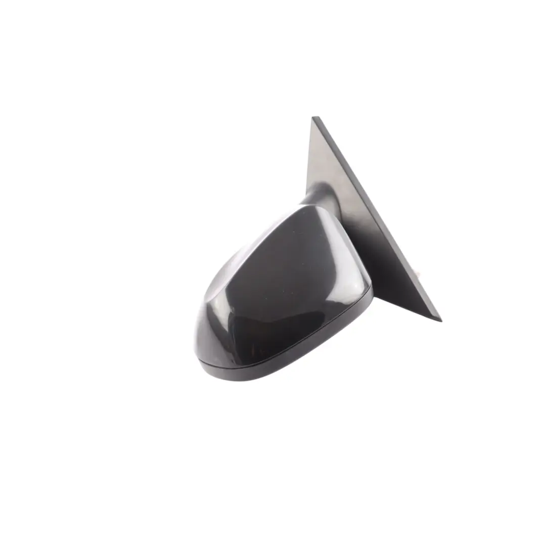 BMW E81 E82 E88 Heated Left Wing Mirror N/S Schwarz 2 Black 668 - SKU RHD-7268307-SCH1 - Part number 7268307