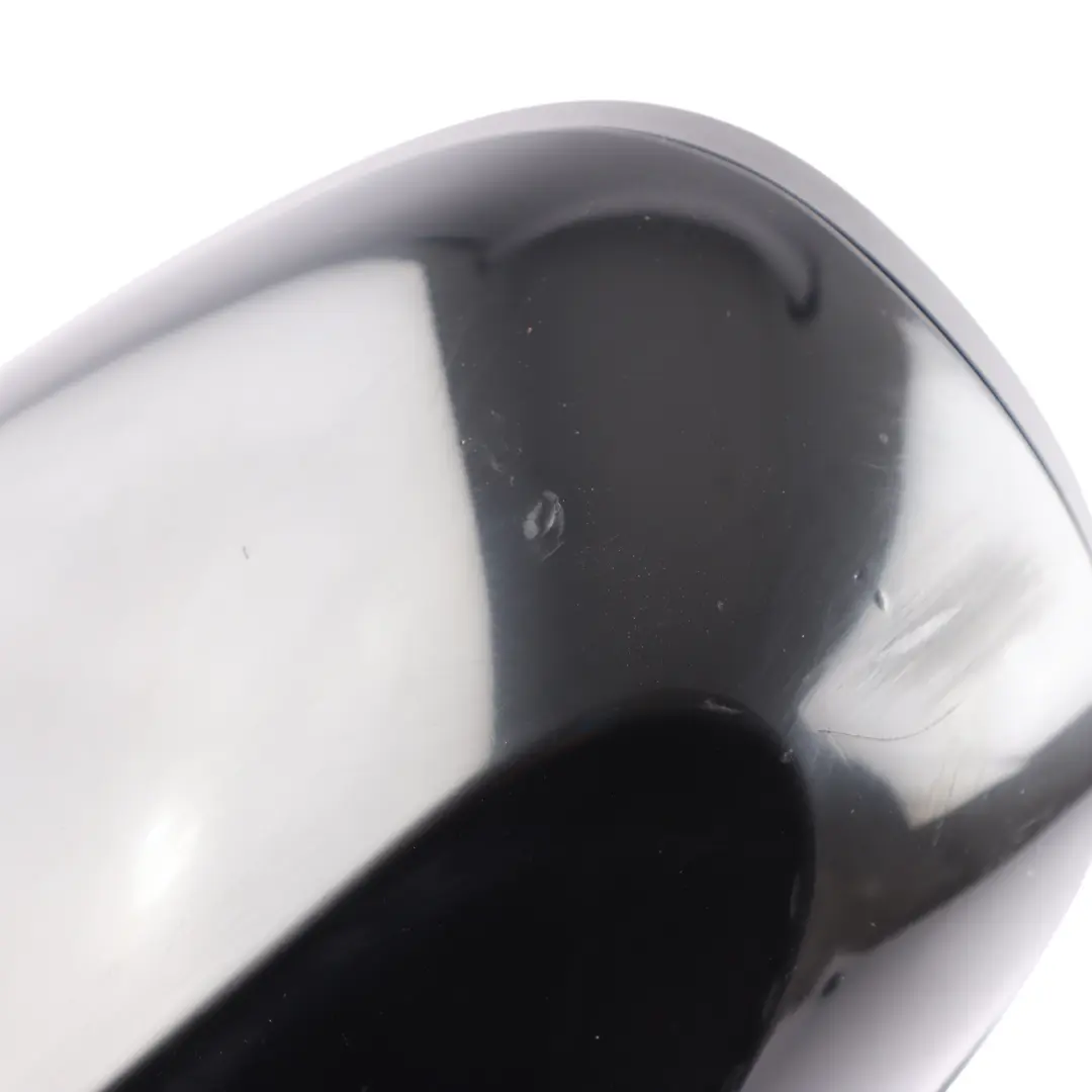 BMW E81 E82 E88 Heated Left Wing Mirror N/S Schwarz 2 Black 668 - SKU RHD-7268307-SCH1 - Part number 7268307
