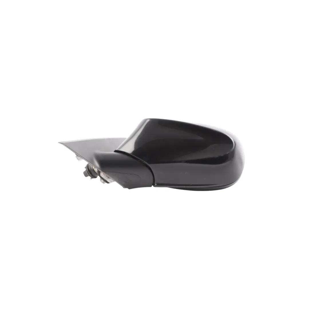 BMW E81 E82 E88 Heated Left Wing Mirror N/S Schwarz 2 Black 668 - SKU RHD-7268307-SCH1 - Part number 7268307