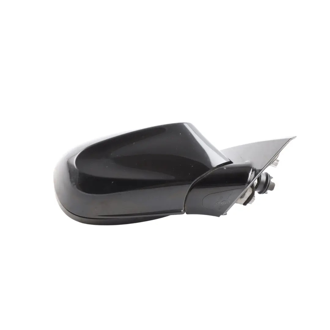 BMW E81 E82 E88 Wing Mirror Heated Right O/S Black Sapphire 475 3PIN - SKU rhd-7268316-BS1 - Part number 7268316