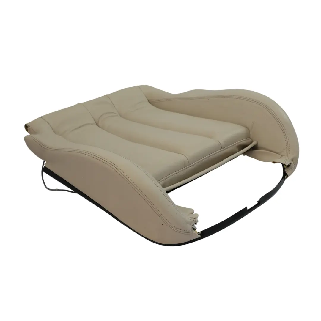 Basic Seat Leather Trim Cover Cream Beige Front Left N/S to BMW F06 F12 F13 with Part number 7280529 BMW F06 F12 F13 Basic Seat Leather Trim Cover Cream Beige Front Left N/S - SKU RHD-7280529 - Part number 7280529