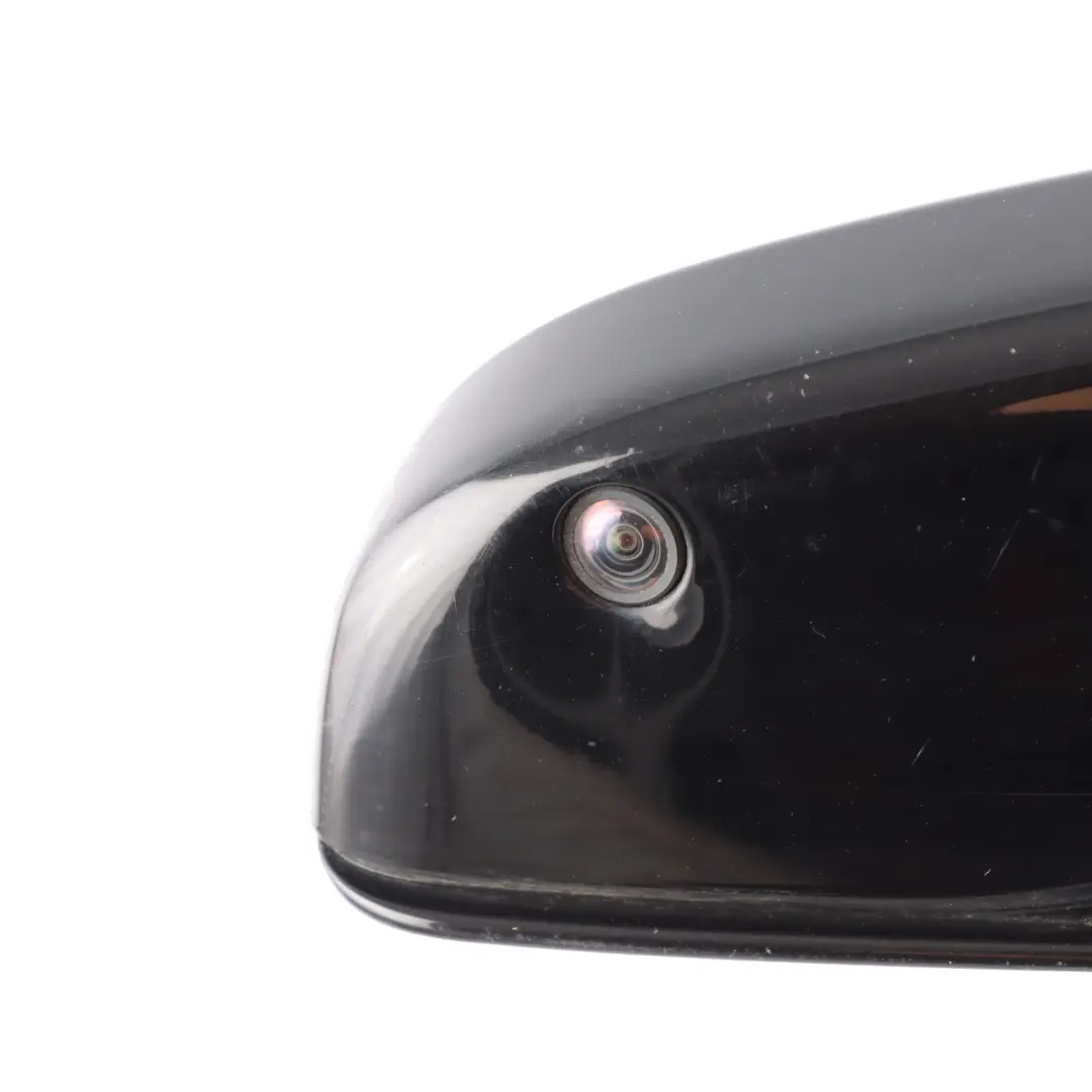 BMW F01 F02 Wing Mirror With Camera Heated Auto Dip Right O/S Carbonschwarz-416 - SKU RHD-7282172-CAR - Part number 7282172