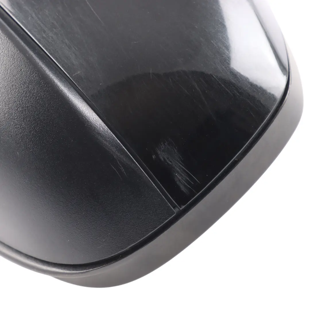 BMW E70 Wing Mirror Left N/S Heated Camera Black Sapphire Metallic 475 - SKU RHD-7282737-BS - Part number 7282737