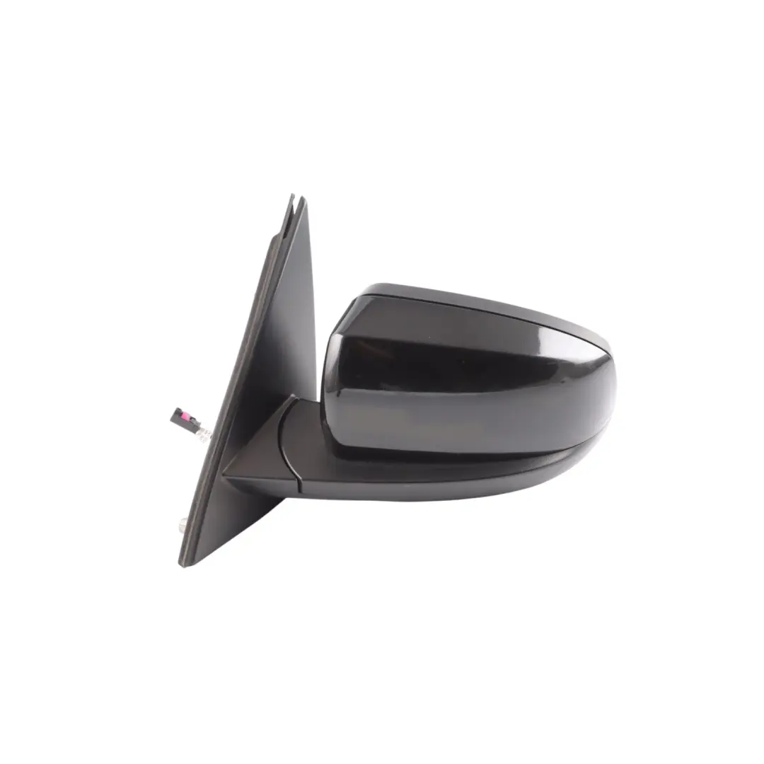 BMW E70 Wing Mirror Left N/S Heated Camera Black Sapphire Metallic 475 - SKU RHD-7282737-BS - Part number 7282737