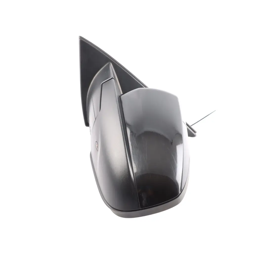 BMW E70 Wing Mirror Left N/S Heated Camera Black Sapphire Metallic 475 - SKU RHD-7282737-BS - Part number 7282737