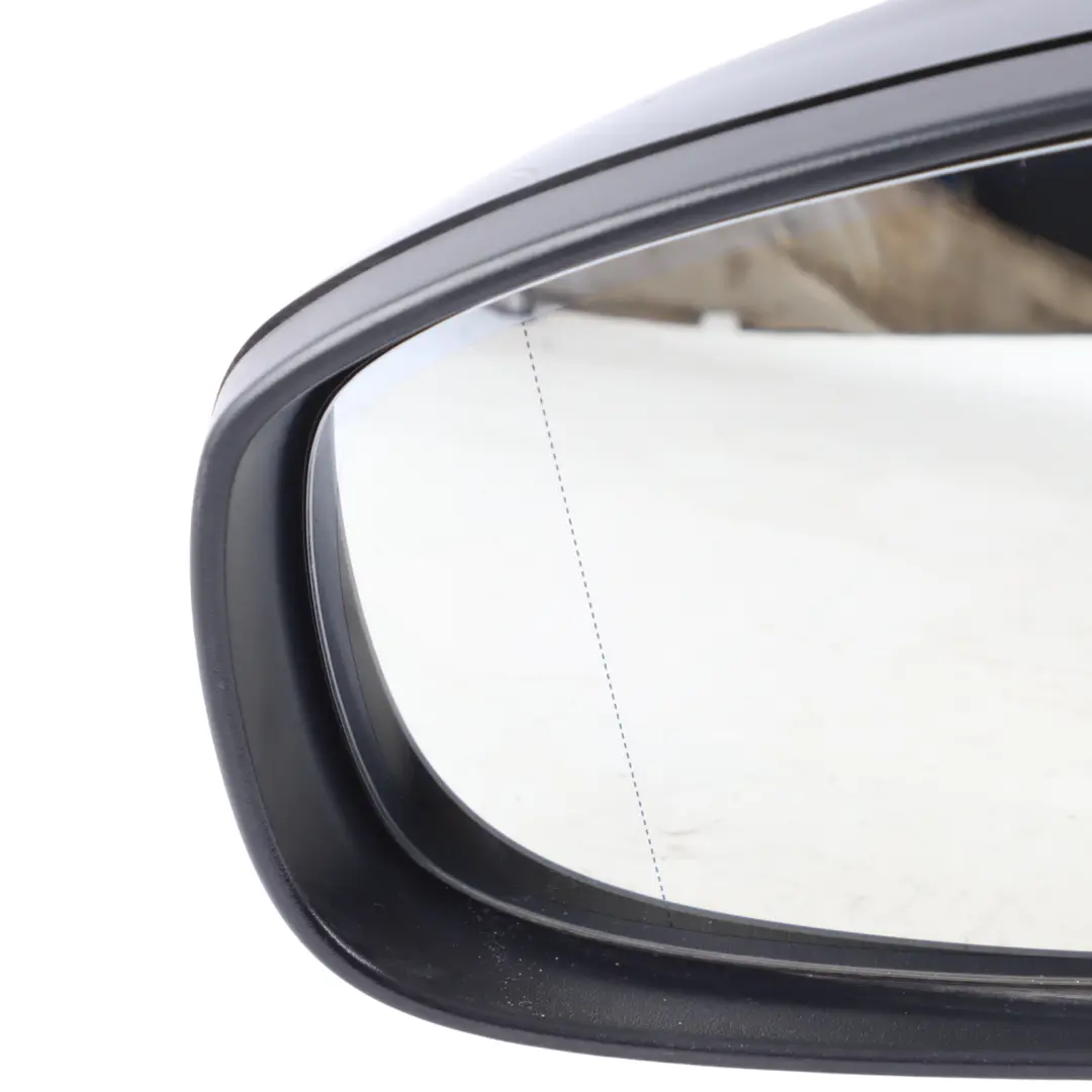 BMW X5 E70 Wing Mirror Left N/S Heated Top View Camera Black Sapphire - 475 - SKU RHD-7282737-BS1 - Part number 7282737