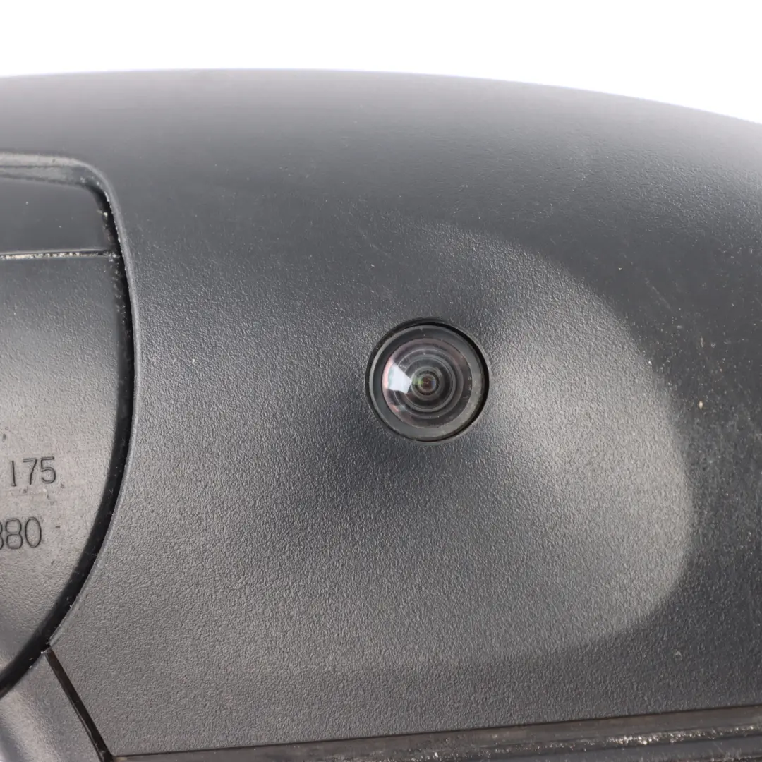 BMW X5 E70 Wing Mirror Left N/S Heated Top View Camera Black Sapphire - 475 - SKU RHD-7282737-BS1 - Part number 7282737