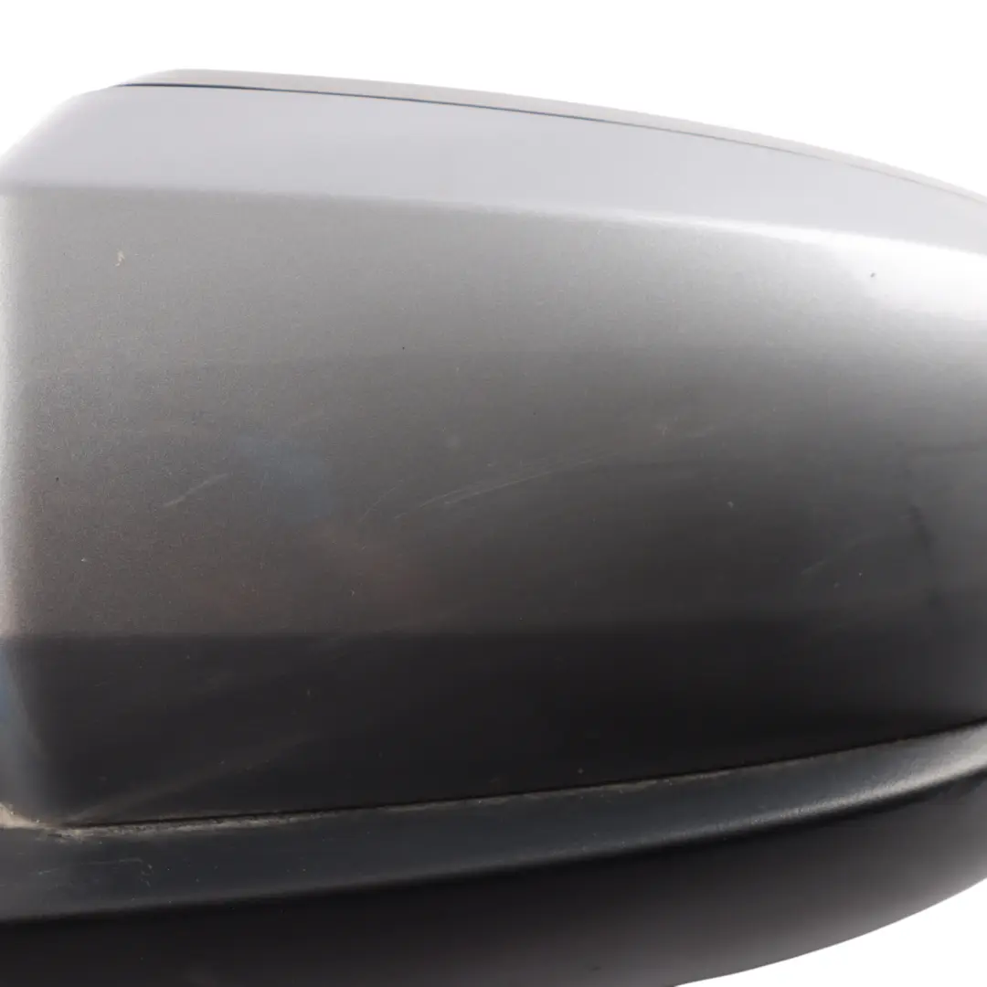 BMW E70 Wing Mirror Heated Camera Left N/S Spacegrau Metallic - A52 - SKU RHD-7282737-SCG - Part number 7282737