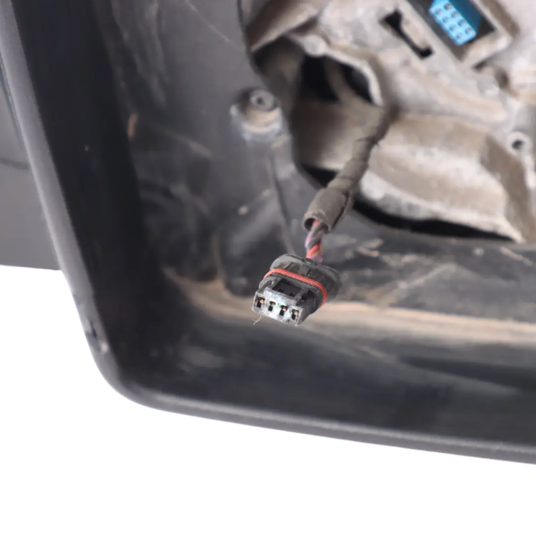 BMW X5 E70 Wing Mirror Right O/S Heated Top View Camera Black Sapphire - 475 - SKU RHD-7282738-BS - Part number 7282738