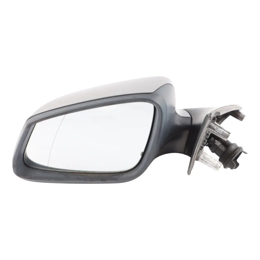 BMW F10 F11 Wing Mirror Heated Left N/S Spacegrau Metallic - A52 - SKU RHD-7283609-SCG - Part number 7283609