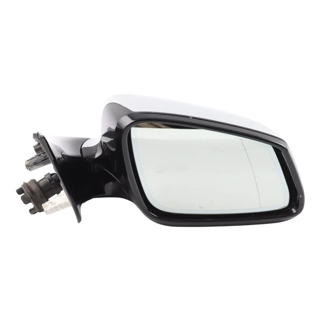 BMW F10 F11 Wing Mirror Shadow Line Right O/S Auto Dip Heated Titan Silver - 354