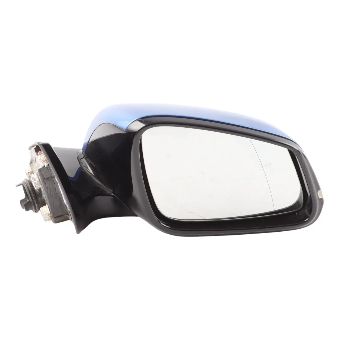 Wing Mirror BMW F32 F36 High Gloss Heated Right O/S 6 Pins Estoril Blue - B45