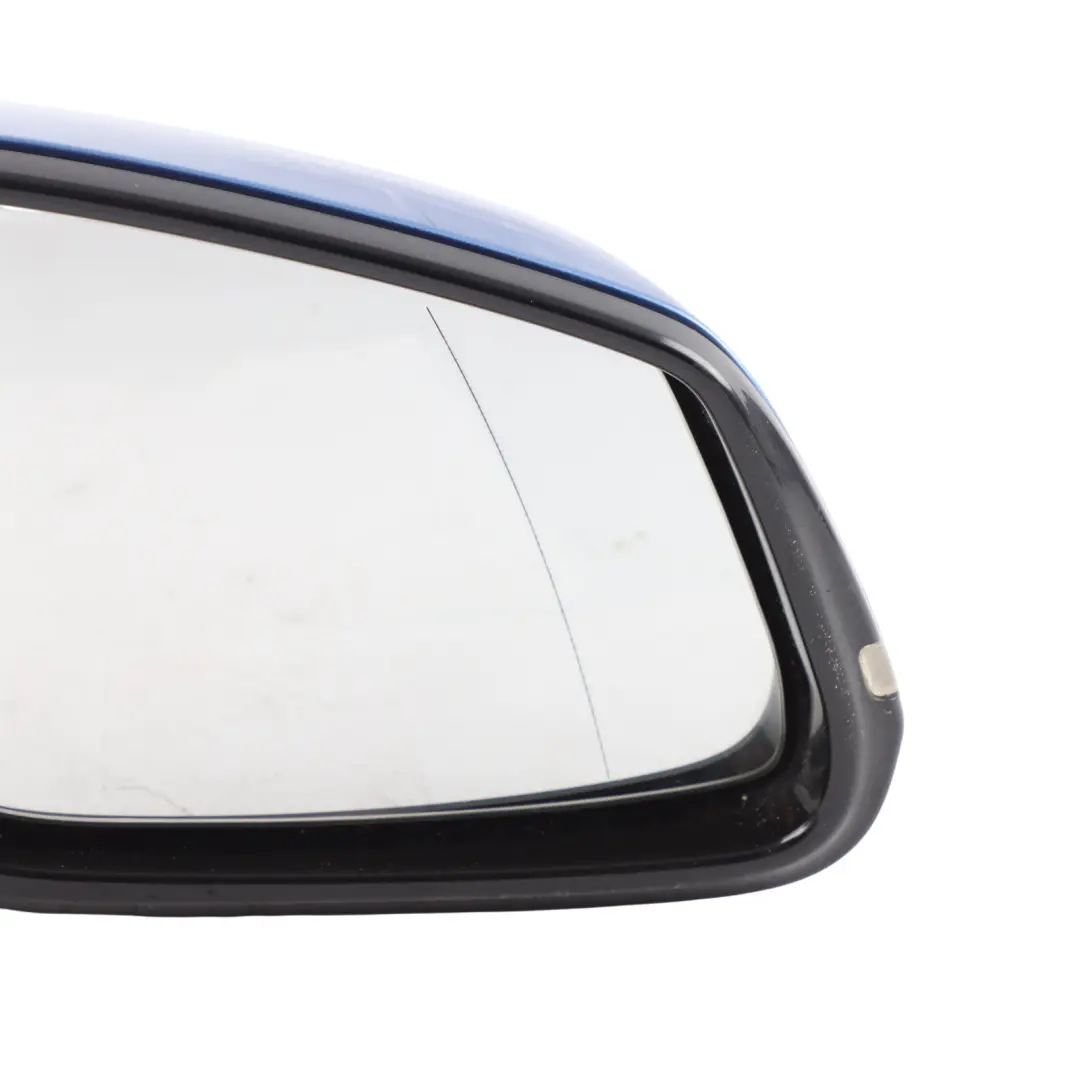  Wing Mirror BMW F32 F36 High Gloss Heated Right O/S 6 Pins Estoril Blue - B45 - SKU RHD-7285206-EB - Part number 7285206