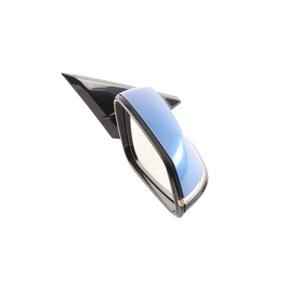  Wing Mirror BMW F32 F36 High Gloss Heated Right O/S 6 Pins Estoril Blue - B45 - SKU RHD-7285206-EB - Part number 7285206