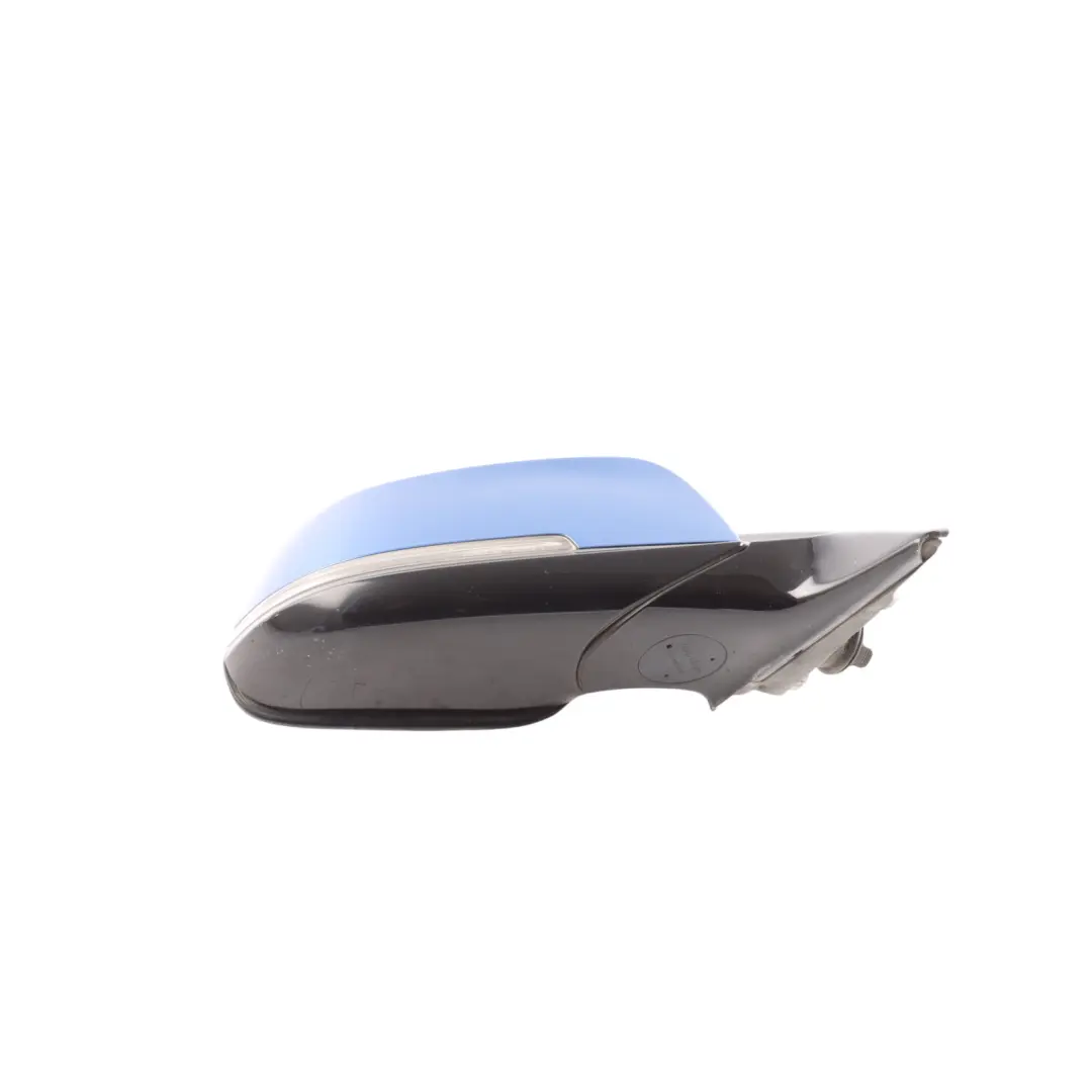 Wing Mirror BMW F32 F36 High Gloss Heated Right O/S 6 Pins Estoril Blue - B45 - SKU RHD-7285206-EB - Part number 7285206