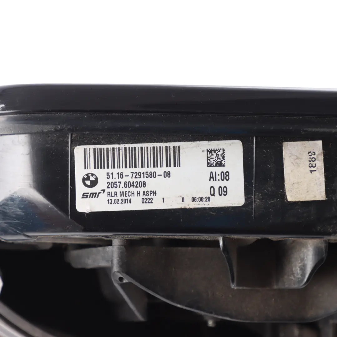 BMW F34 GT Wing Mirror 5 Pins Heated Right O/S Alpinweiss White - 300 - SKU RHD-7291590 - Part number 7291590