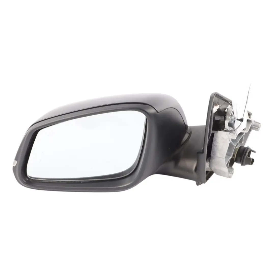 BMW X1 E84 Heated Left Wing Mirror N/S Door Schwarz 2 Black - 668 - SKU RHD-7307157-SCH1 - Part number 7307157
