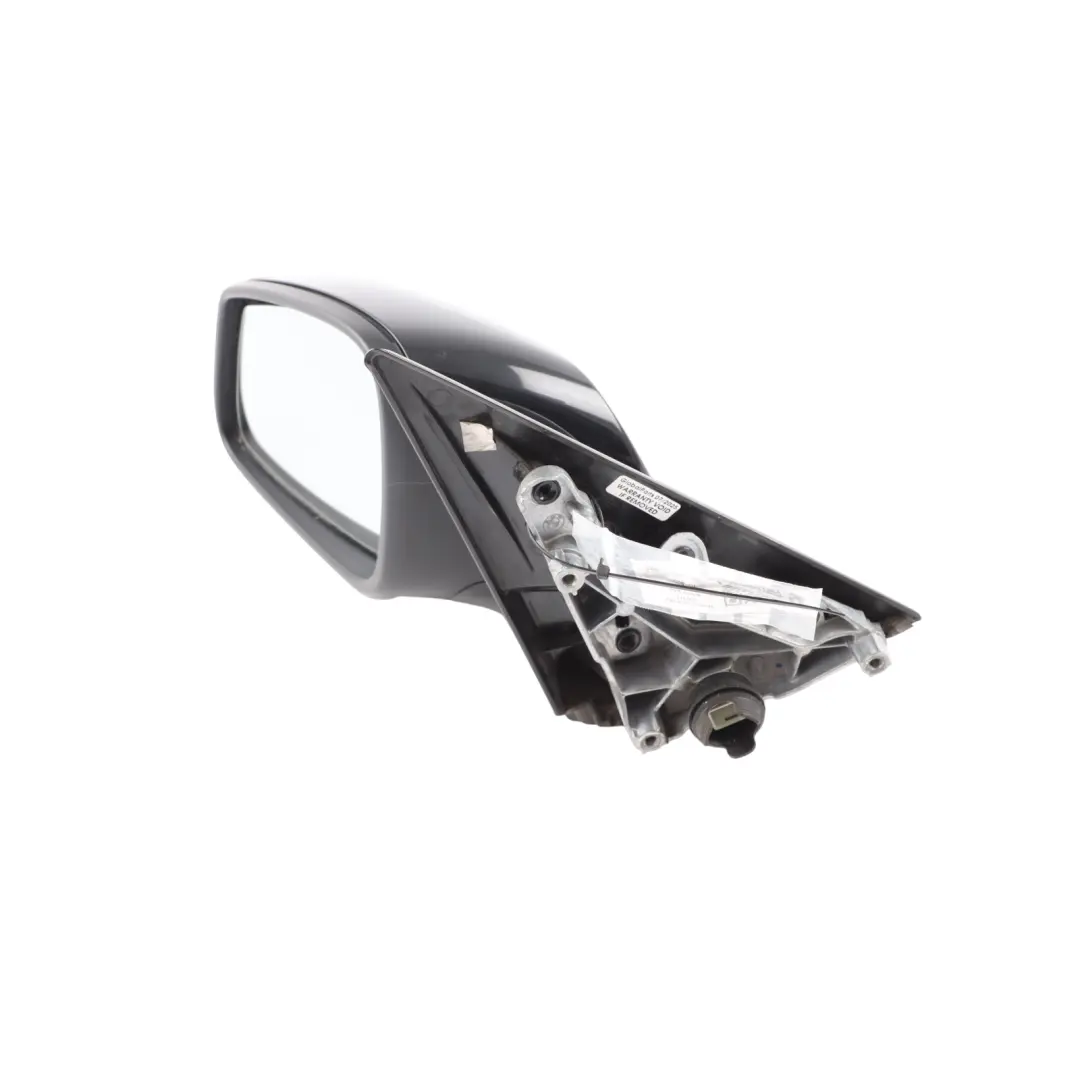 BMW X1 E84 Heated Left Wing Mirror N/S Door Schwarz 2 Black - 668 - SKU RHD-7307157-SCH1 - Part number 7307157