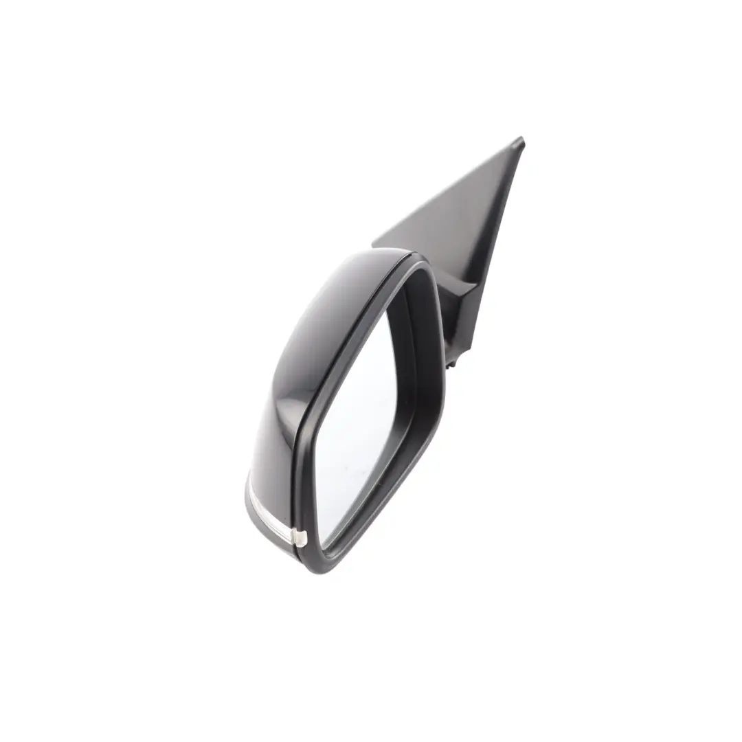 BMW X1 E84 Heated Left Wing Mirror N/S Door Schwarz 2 Black - 668 - SKU RHD-7307157-SCH1 - Part number 7307157