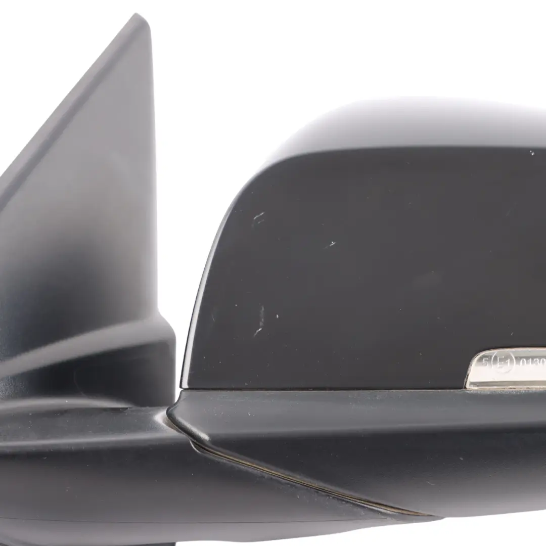 BMW X1 E84 Heated Left Wing Mirror N/S Door Schwarz 2 Black - 668 - SKU RHD-7307157-SCH1 - Part number 7307157