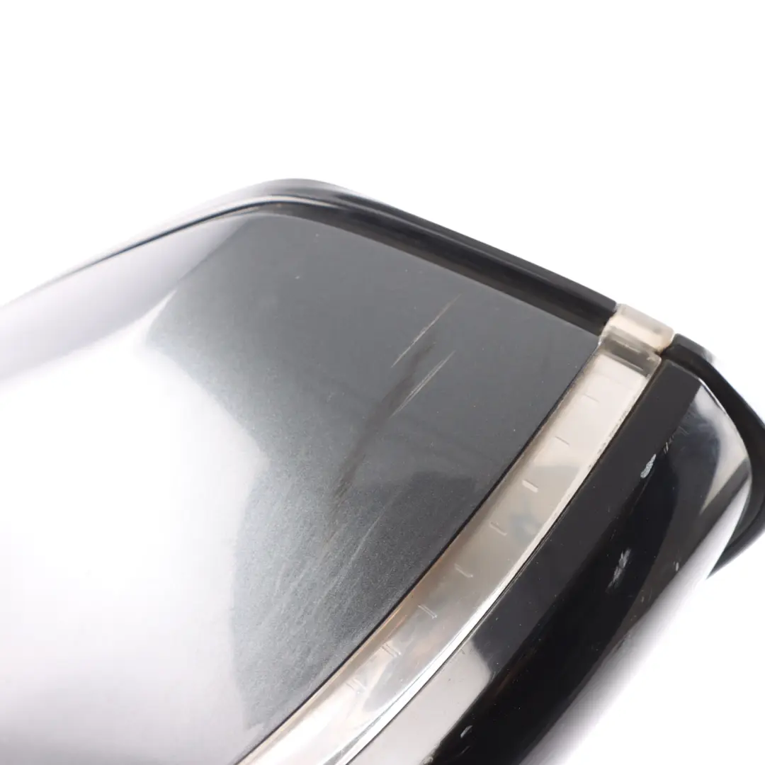 BMW X1 E84 Wing Mirror Heated Door Left N/S 6 Pins Mineral Grau Metallic - B39 - SKU RHD-7307223-MG - Part number 7307223