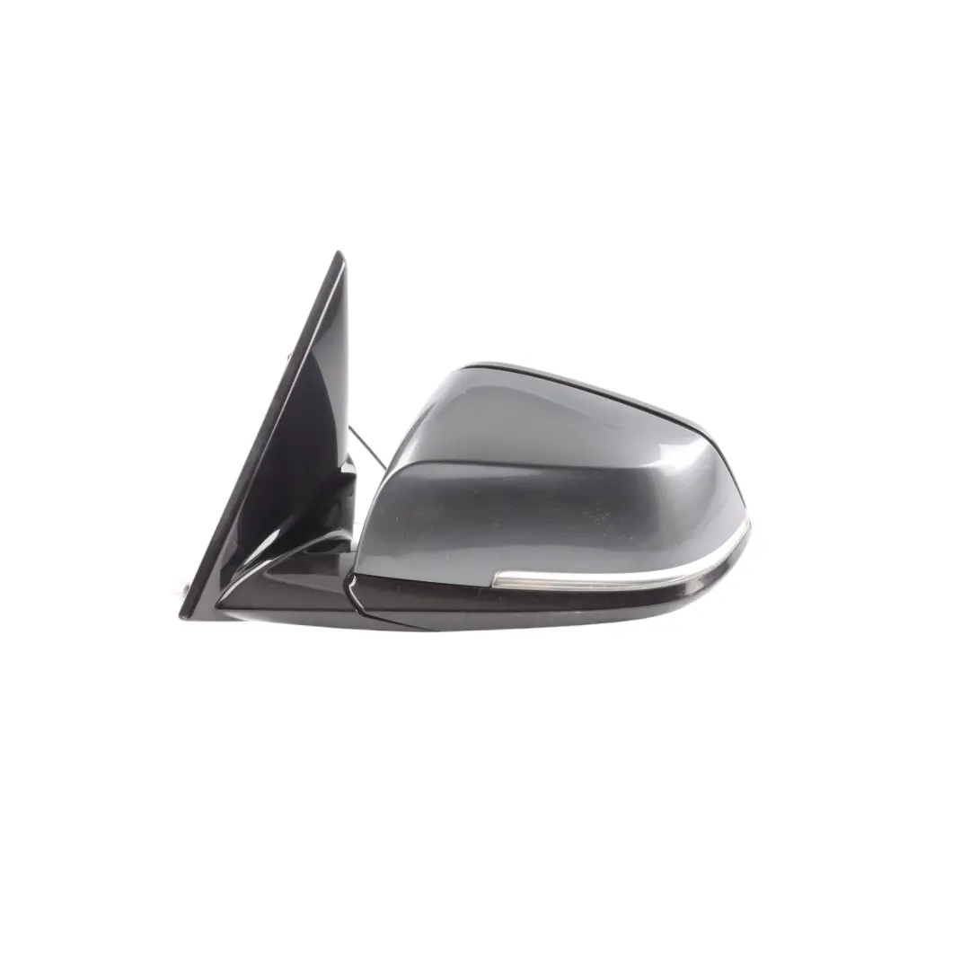 BMW X1 E84 Wing Mirror Heated Door Left N/S 6 Pins Mineral Grau Metallic - B39 - SKU RHD-7307223-MG - Part number 7307223