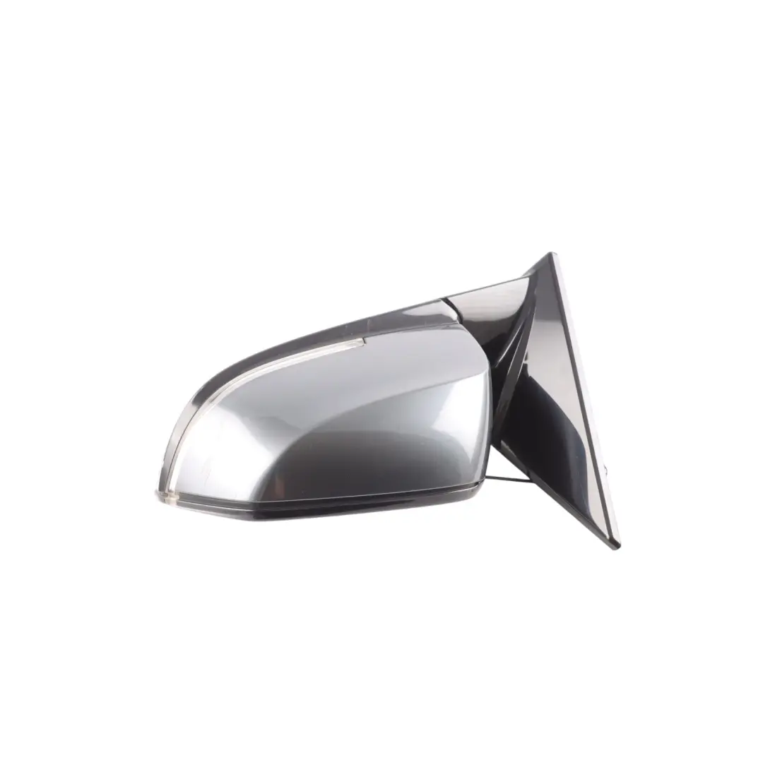 BMW X1 E84 Wing Mirror Heated Door Left N/S 6 Pins Mineral Grau Metallic - B39 - SKU RHD-7307223-MG - Part number 7307223