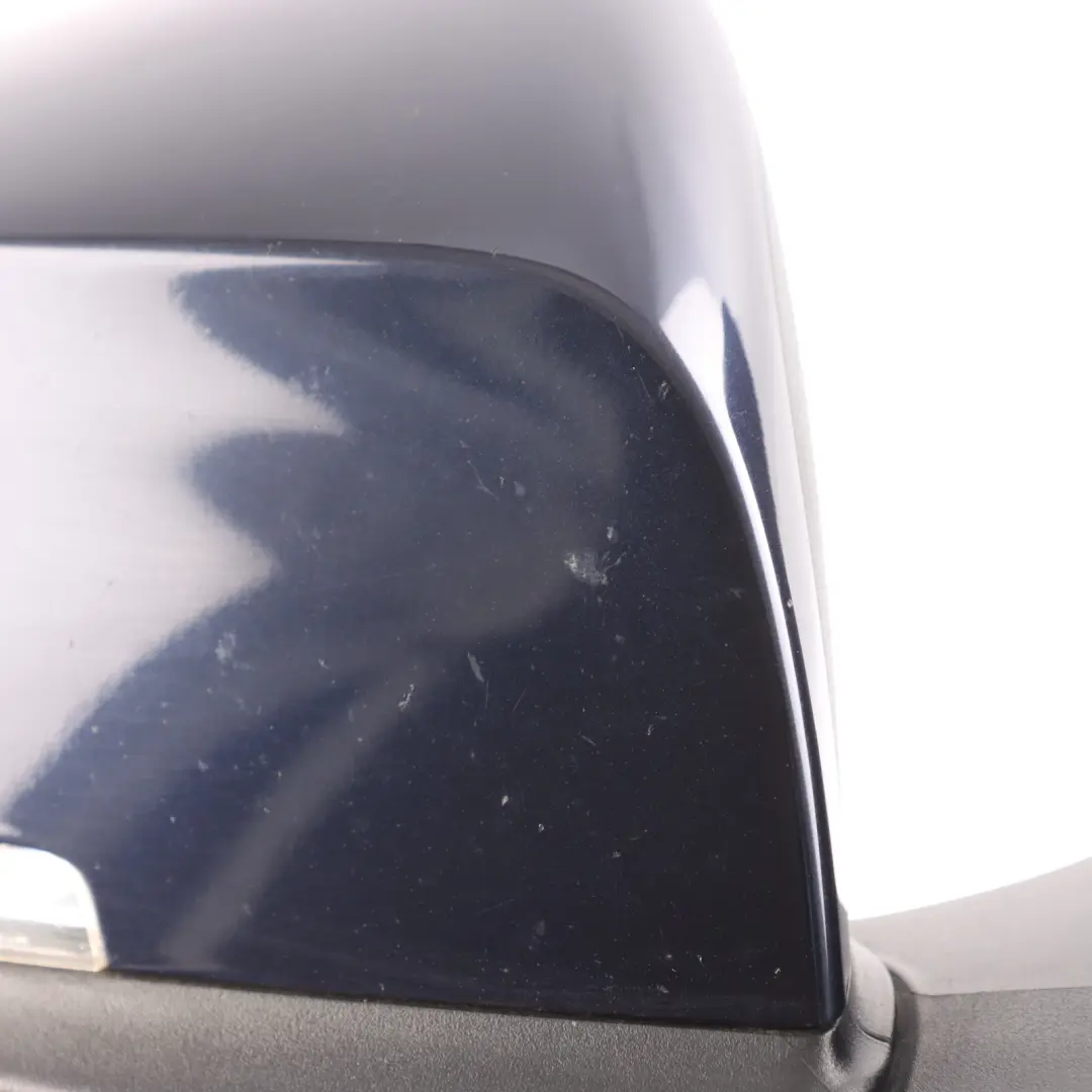 Heated Right Wing Mirror O/S Imperial Blau Brillant Blue to BMW F30 F31 with Part number 7345656 BMW F30 F31 Heated Right Wing Mirror O/S Imperial Blau Brillant Blue - SKU RHD-7345656-IBB - Part number 7345656