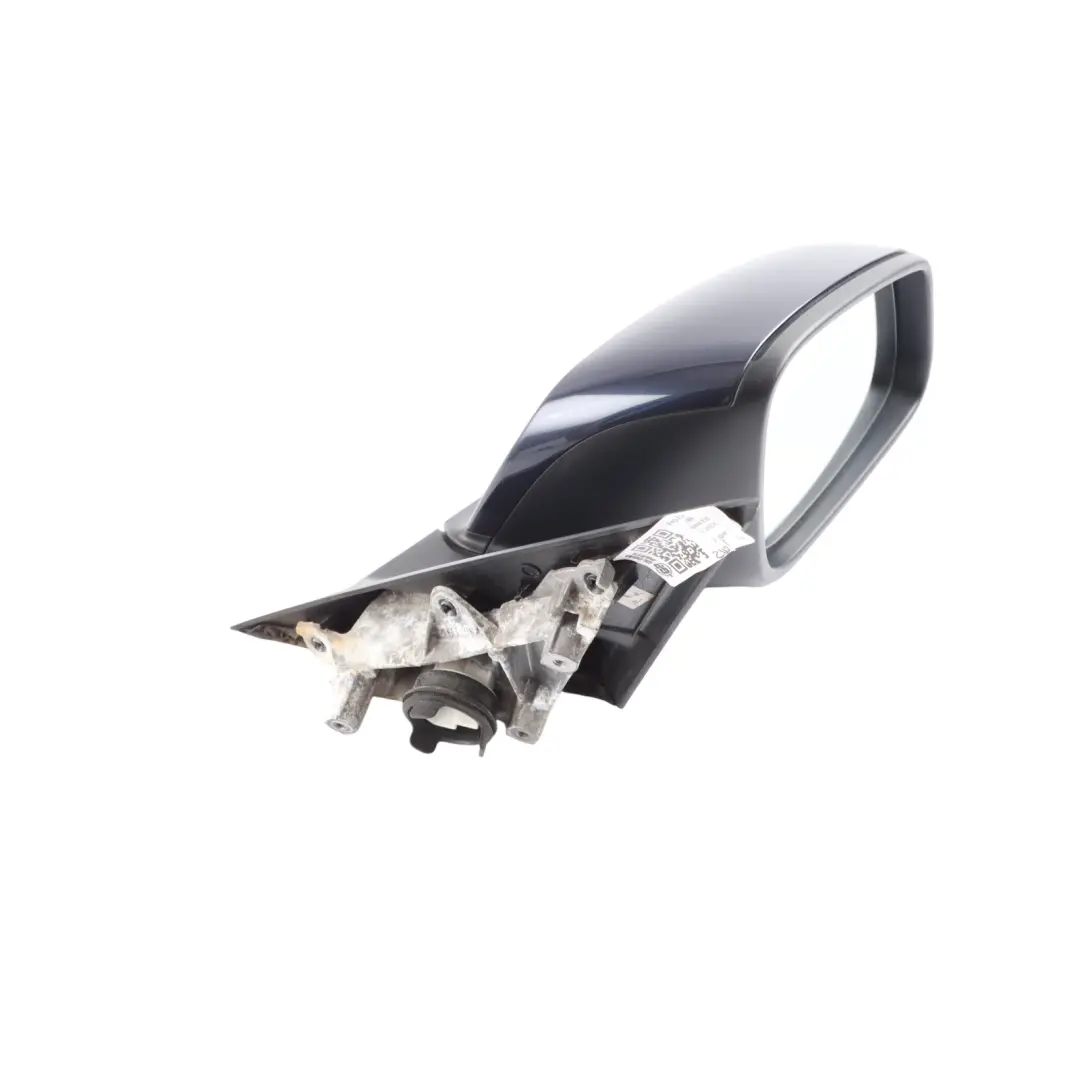 Heated Right Wing Mirror O/S Imperial Blau Brillant Blue to BMW F30 F31 with Part number 7345656 BMW F30 F31 Heated Right Wing Mirror O/S Imperial Blau Brillant Blue - SKU RHD-7345656-IBB - Part number 7345656