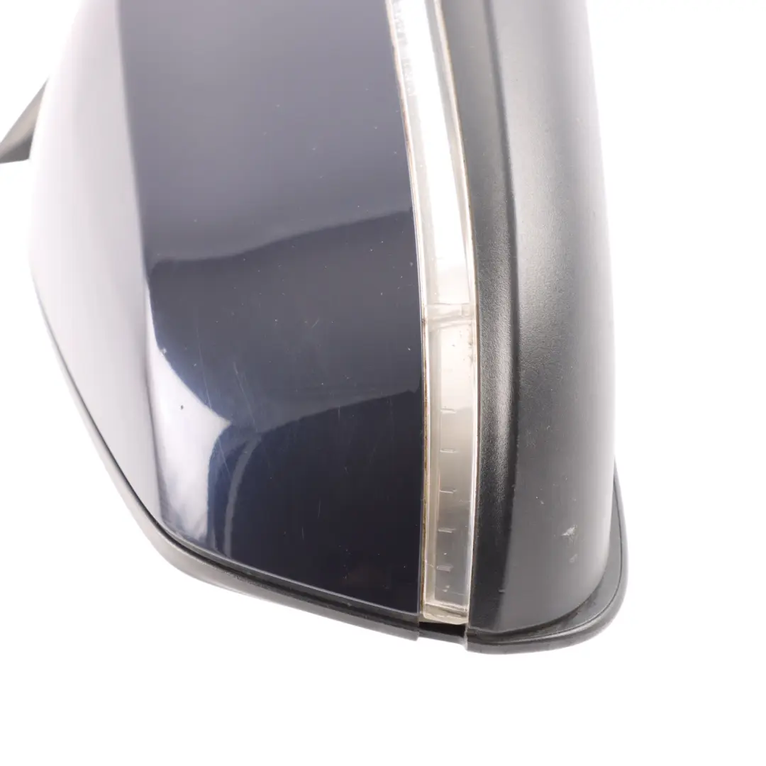 BMW F30 F31 Heated Right Wing Mirror O/S Imperial Blau Brillant Blue - SKU RHD-7345656-IBB - Part number 7345656