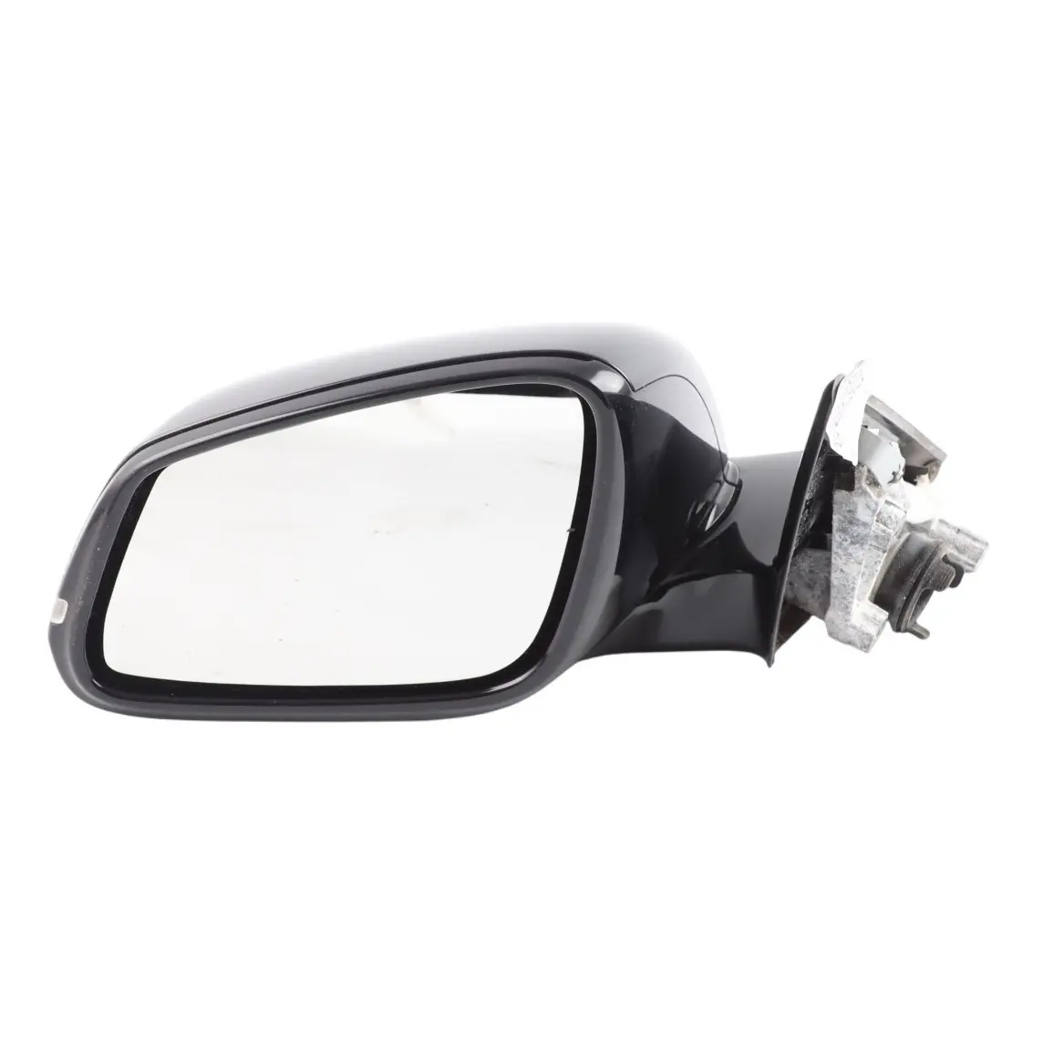 BMW F30 F31 Wing Mirror High Gloss Heated Left N/S Black Sapphire Metallic 475