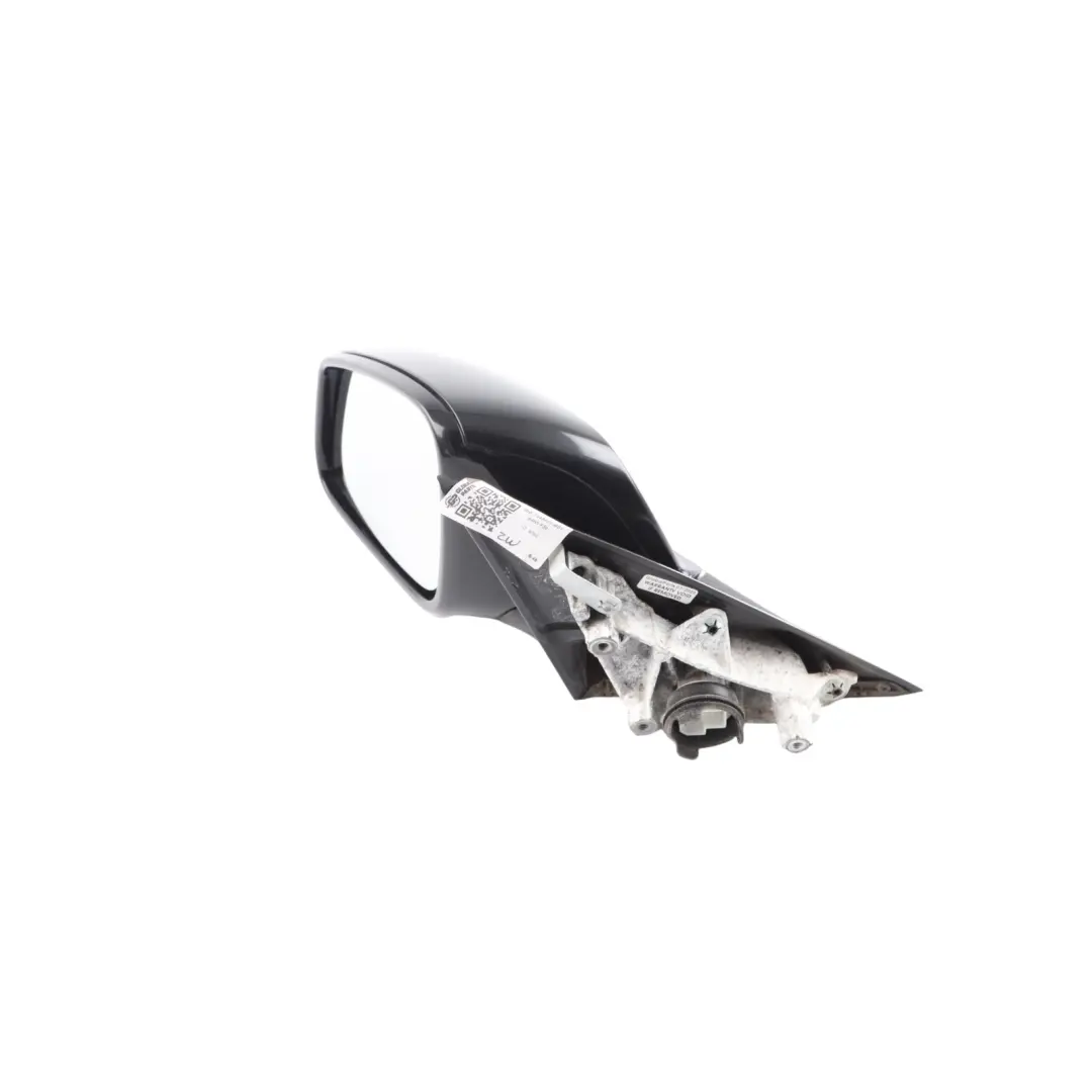 BMW F30 F31 Wing Mirror High Gloss Heated Left N/S Black Sapphire Metallic 475 - SKU RHD-7345659-BS1 - Part number 7345659
