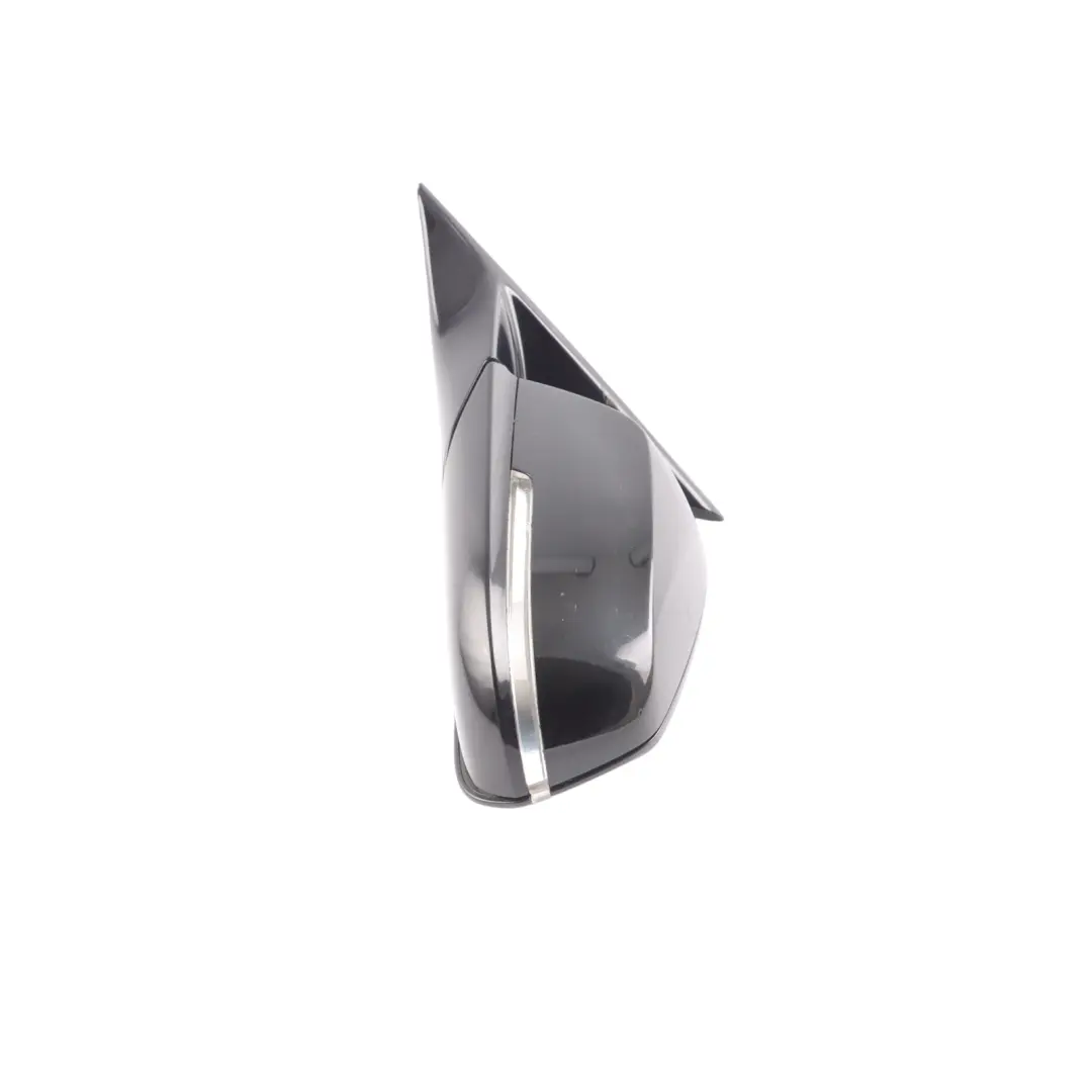 BMW F30 F31 Wing Mirror High Gloss Heated Left N/S Black Sapphire Metallic 475 - SKU RHD-7345659-BS1 - Part number 7345659