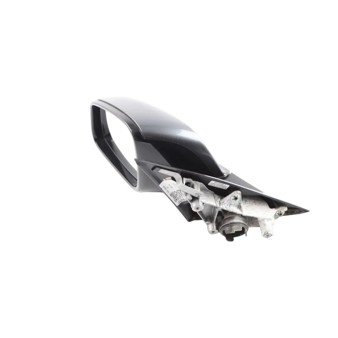 BMW F30 F31 Wing Mirror High Gloss Heated Left N/S Mineralgrau Grey - B39 - SKU RHD-7345659-MG - Part number 7345659