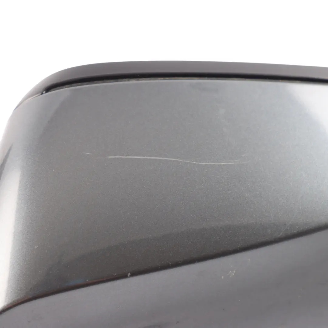 BMW F30 F31 Wing Mirror High Gloss Heated Left N/S Mineralgrau Grey - B39 - SKU RHD-7345659-MG - Part number 7345659