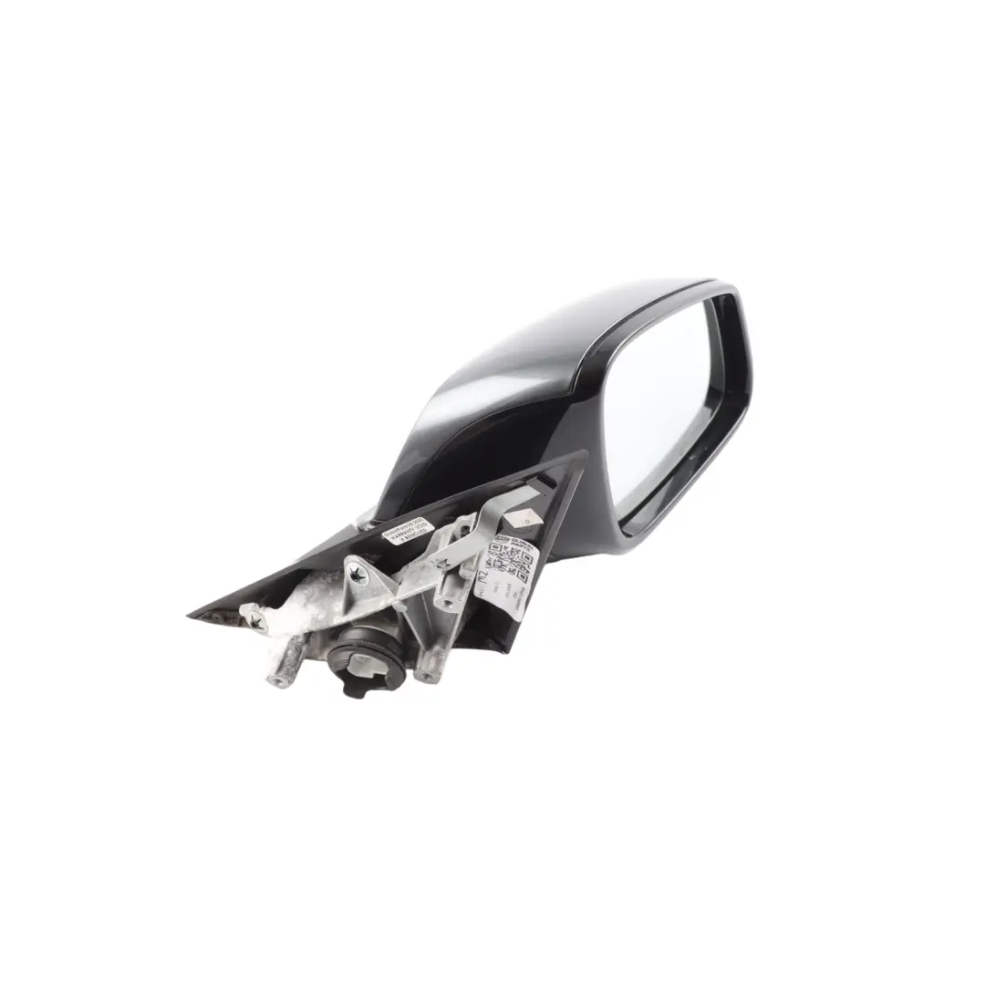 BMW F30 F31 Wing Mirror High Gloss Heated Right O/S Mineralgrau Grey - B39 - SKU RHD-7345660-MG - Part number 7345660