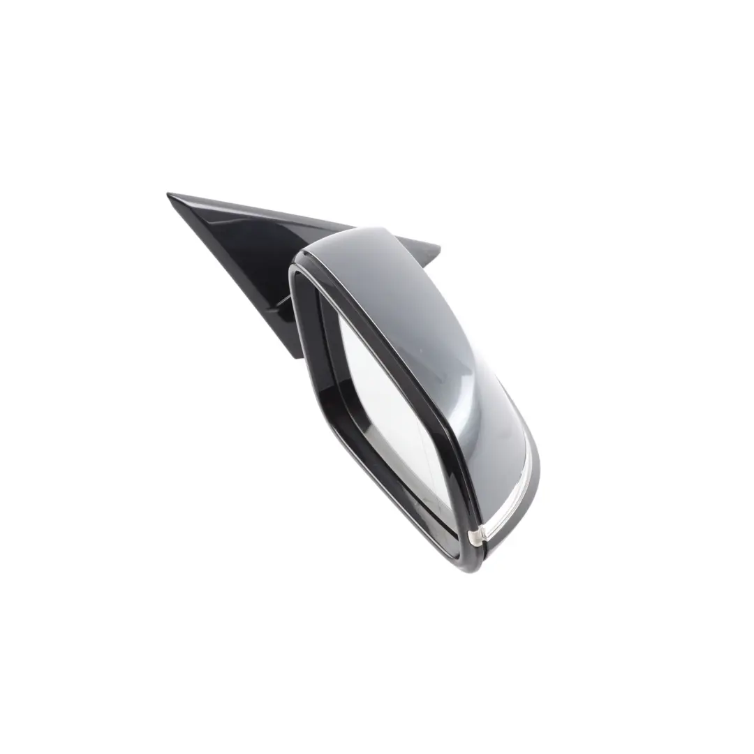 BMW F30 F31 Wing Mirror High Gloss Heated Right O/S Mineralgrau Grey - B39 - SKU RHD-7345660-MG - Part number 7345660