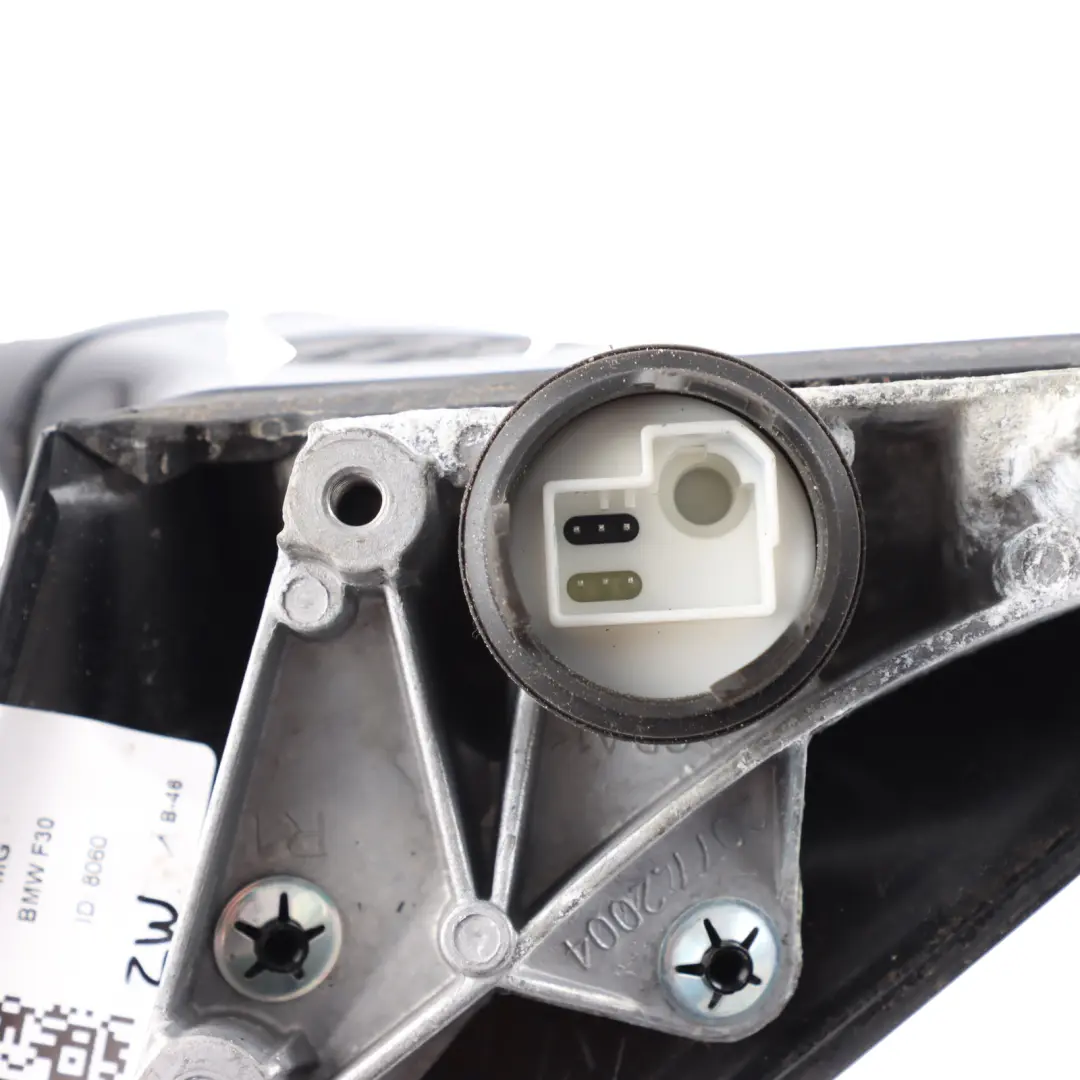 BMW F30 F31 Wing Mirror High Gloss Heated Right O/S Mineralgrau Grey - B39 - SKU RHD-7345660-MG - Part number 7345660