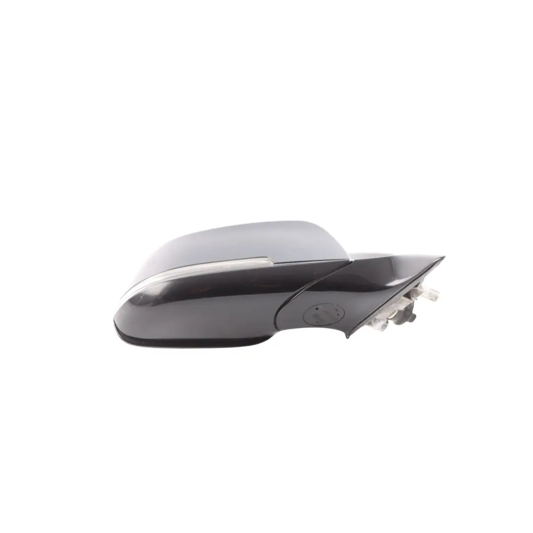 BMW F30 F31 Wing Mirror High Gloss Heated Right O/S Mineralgrau Grey - B39 - SKU RHD-7345660-MG - Part number 7345660