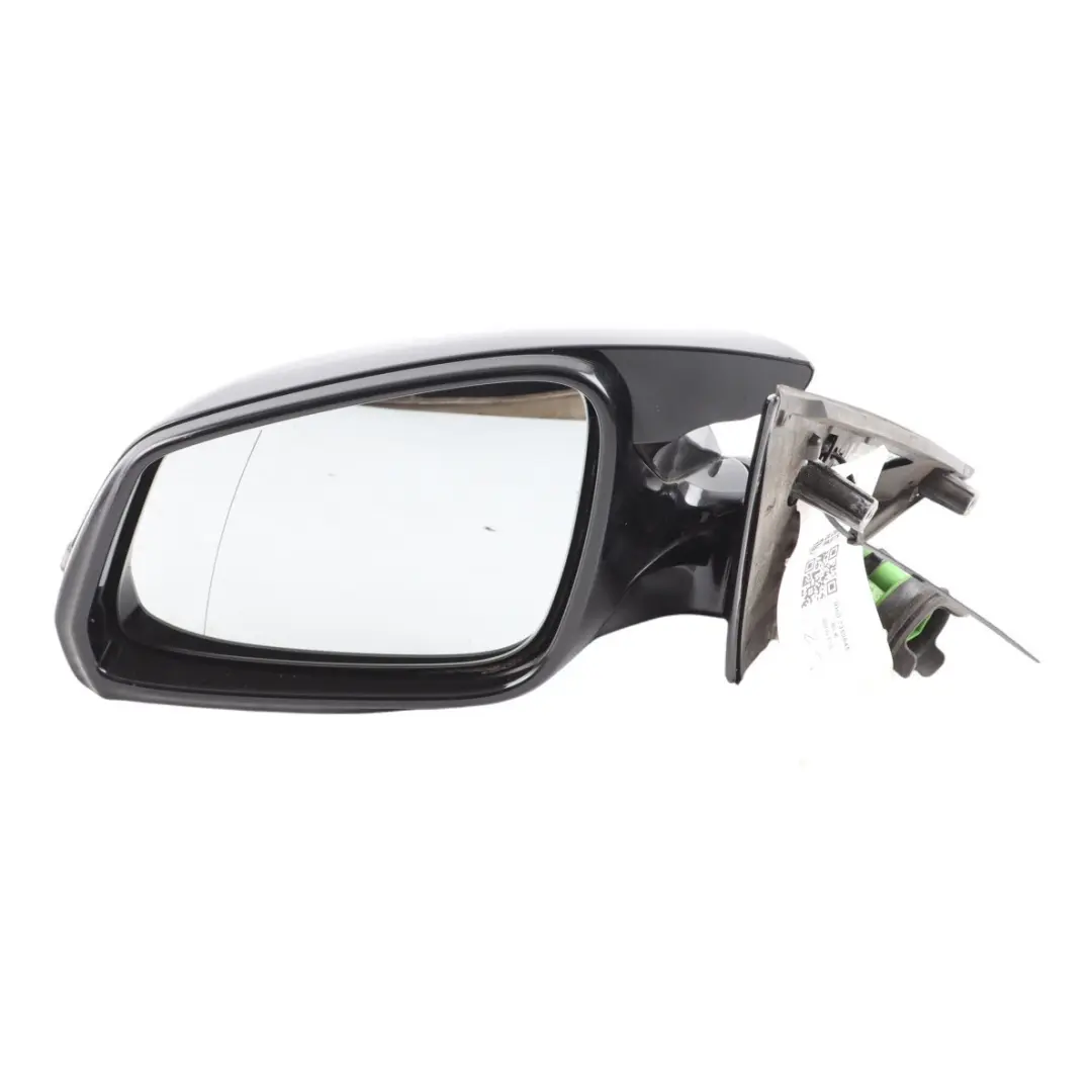 Heated Wing Mirror Outside Left N/S High Gloss Black to BMW F10 F11 LCI with Part number 7350645 BMW F10 F11 LCI Heated Wing Mirror Outside Left N/S High Gloss Black - SKU RHD-7350645-BLK - Part number 7350645