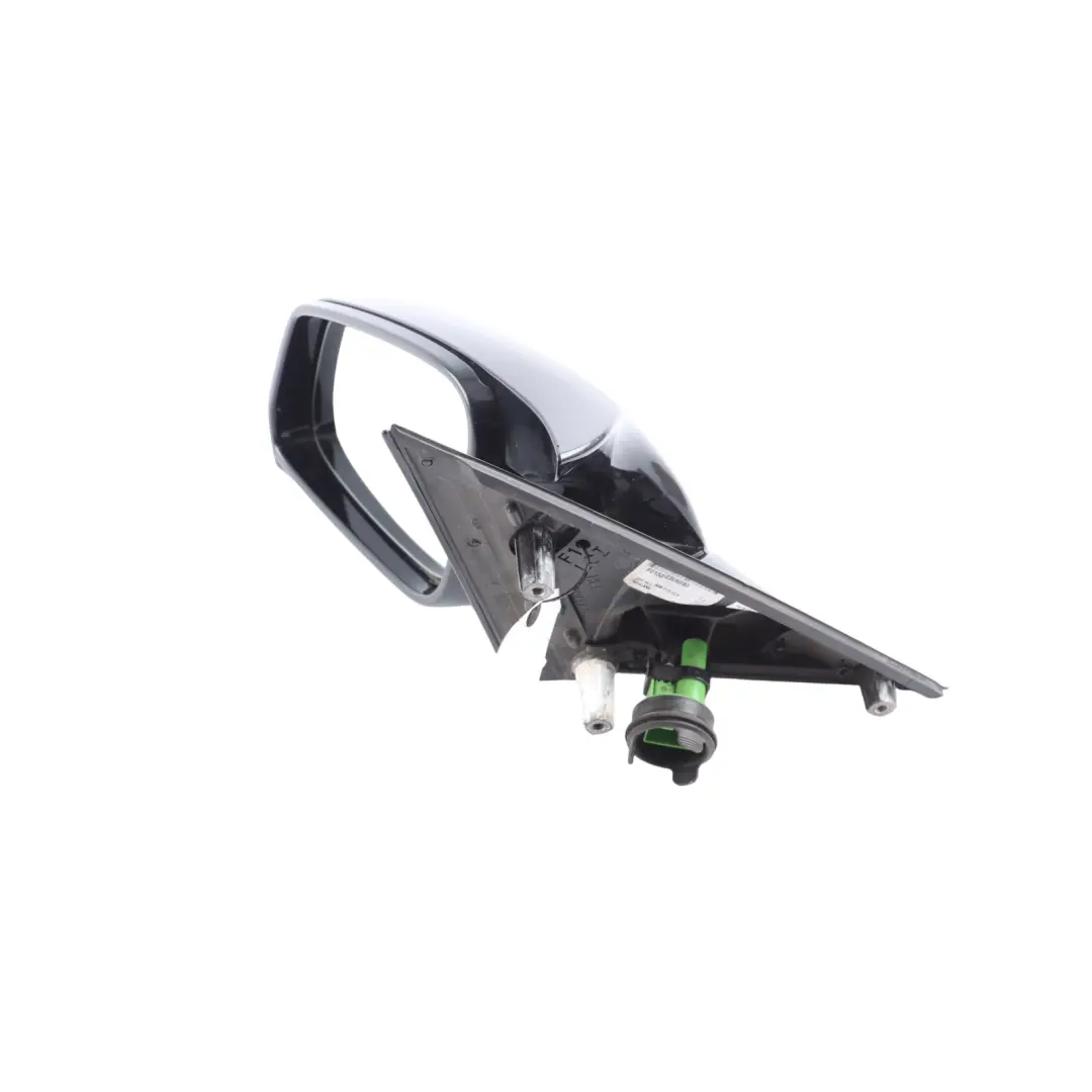 Heated Wing Mirror Outside Left N/S High Gloss Black to BMW F10 F11 LCI with Part number 7350645 BMW F10 F11 LCI Heated Wing Mirror Outside Left N/S High Gloss Black - SKU RHD-7350645-BLK - Part number 7350645