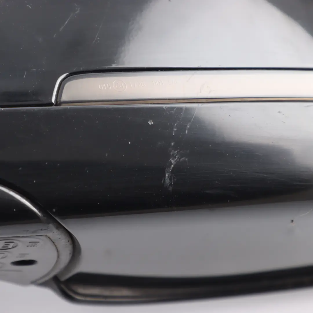 Heated Wing Mirror Outside Left N/S High Gloss Black to BMW F10 F11 LCI with Part number 7350645 BMW F10 F11 LCI Heated Wing Mirror Outside Left N/S High Gloss Black - SKU RHD-7350645-BLK - Part number 7350645