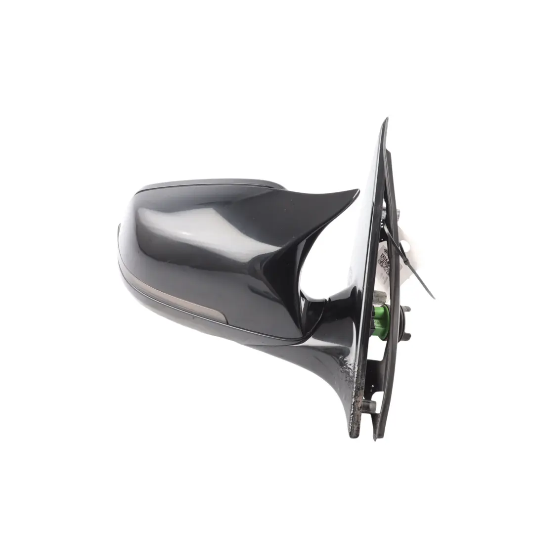 Wing Mirror Outside Heated Door Right O/S Black to BMW F10 F11 LCI with Part number 7350646 BMW F10 F11 LCI Wing Mirror Outside Heated Door Right O/S Black - SKU RHD-7350646-BLK - Part number 7350646