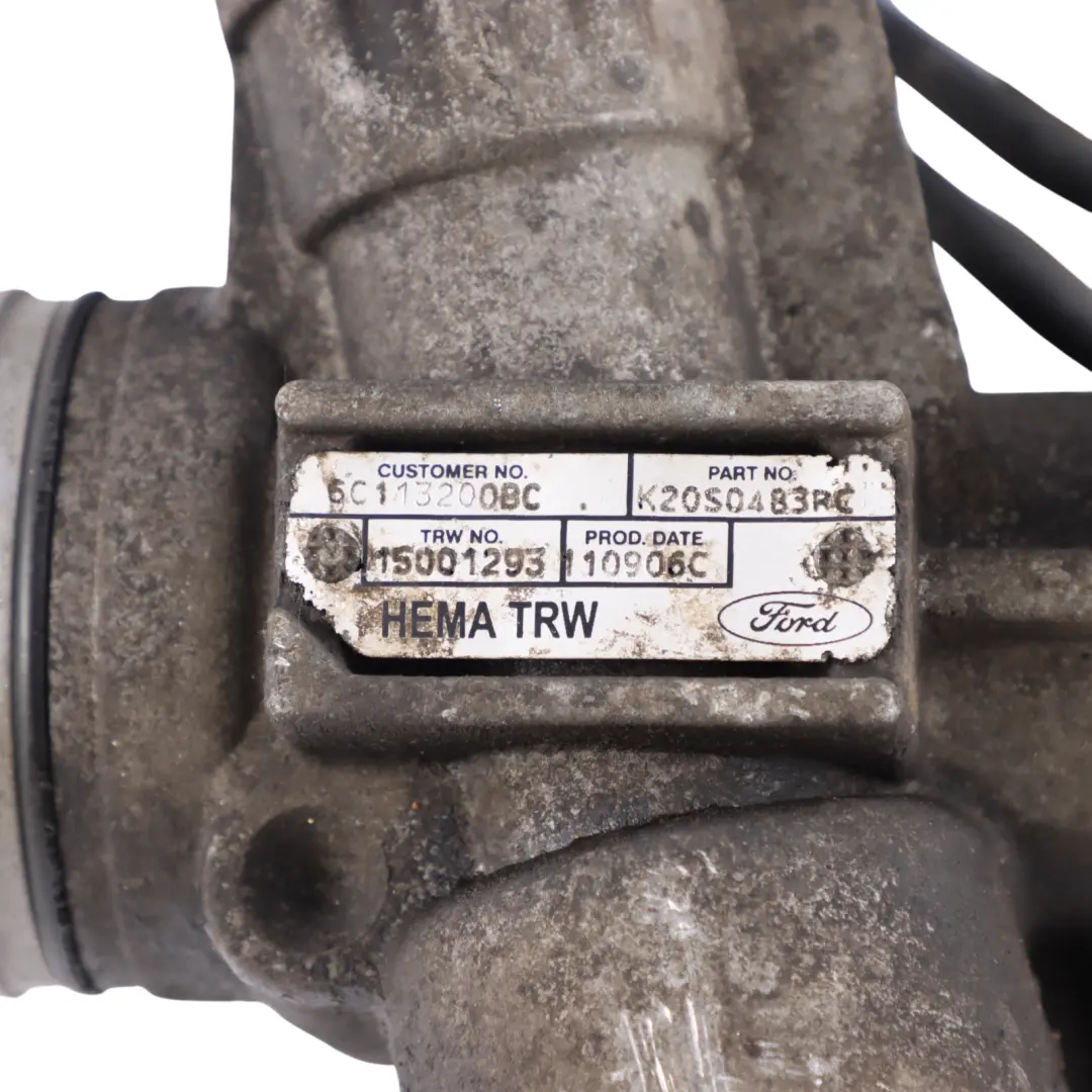 Steering Rack Power Steering Box Gear Pinion 6C11-3200-BC to Ford Transit Mk7 with Part number 8C113200BC Ford Transit Mk7 Steering Rack Power Steering Box Gear Pinion 6C11-3200-BC - SKU RHD-8C113200BC - Part number 8C113200BC