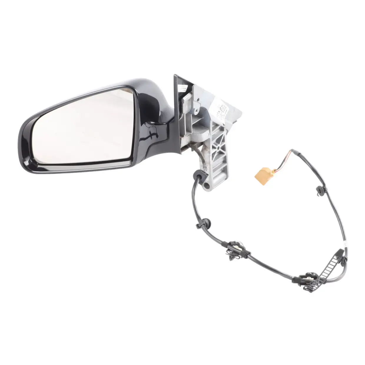 Audi A4 B7 Door Wing Mirror Outside Left N/S Brilliant Black Metallic - Y9B